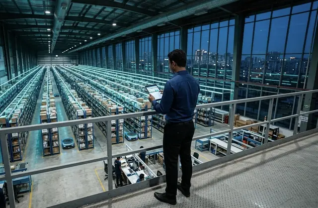 A large fulfilment centre in Dhaka, the kind of operation CXTIME runs behind the inbox